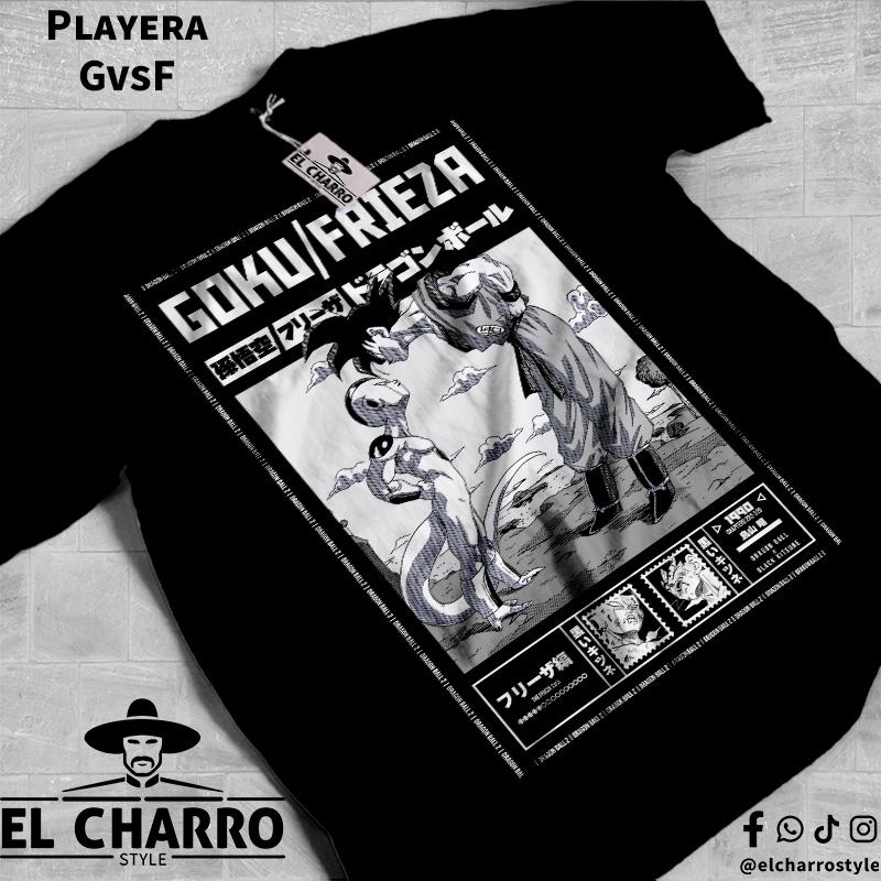 Playera GOKU/FRIEZA